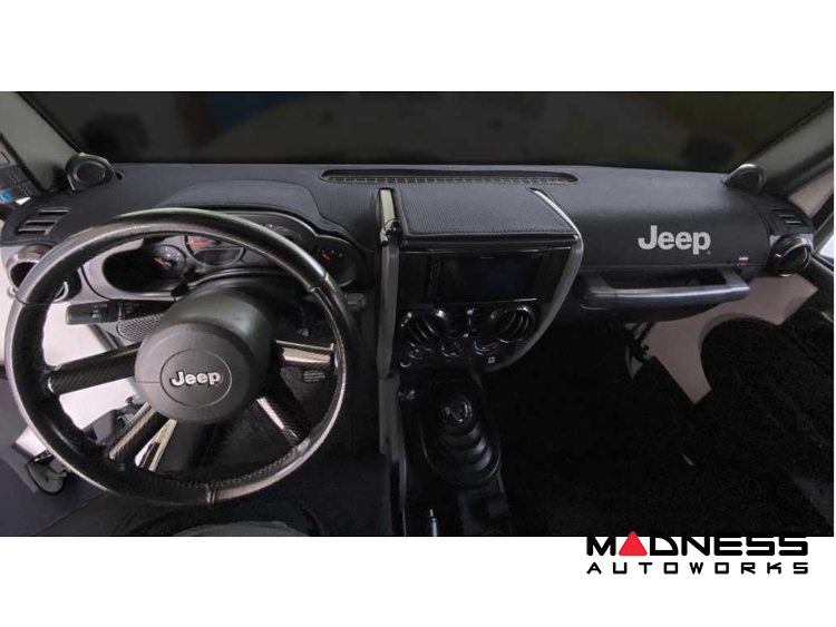 Jeep Gladiator Dash Cover - Covercraft - Limited Edition w/ Jeep Logo - `20-`25